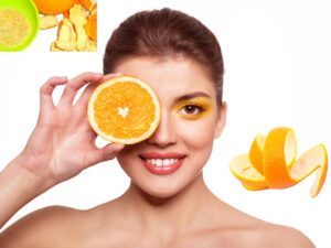 Orange Peel Gulkand Face Pack